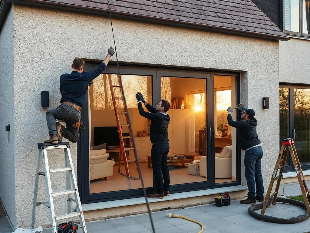 Travaux de vitrerie — intervention type dans le secteur