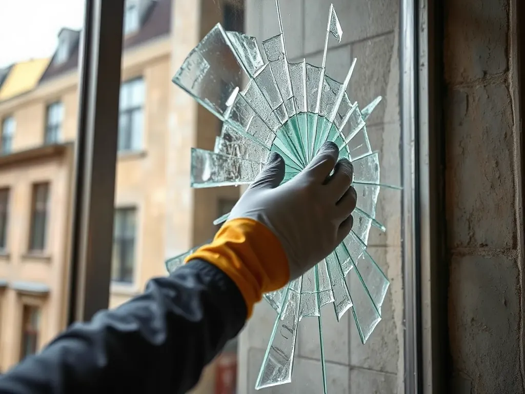 Intervention de vitrerie dans la commune (74950)