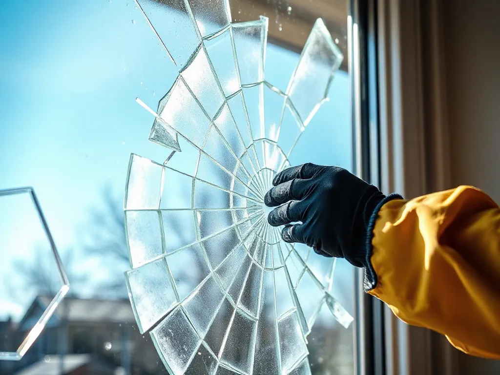 Intervention de vitrerie dans la commune (80250)