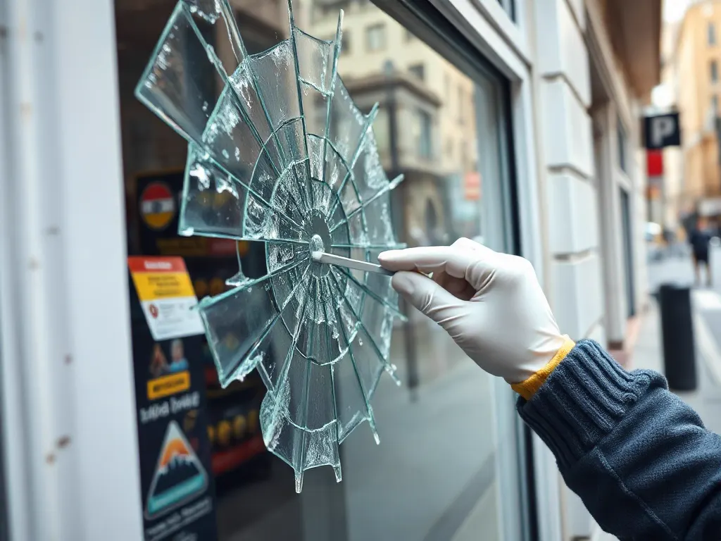 Intervention de vitrerie dans la commune (33220)