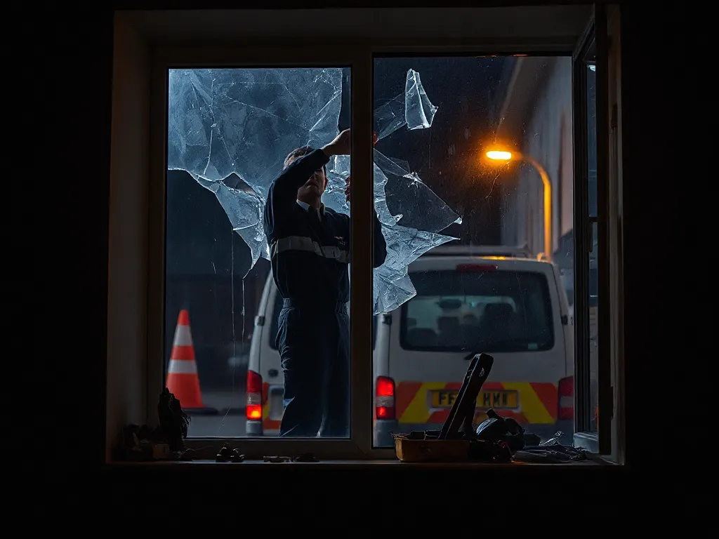 Intervention de vitrerie dans la commune (84110)
