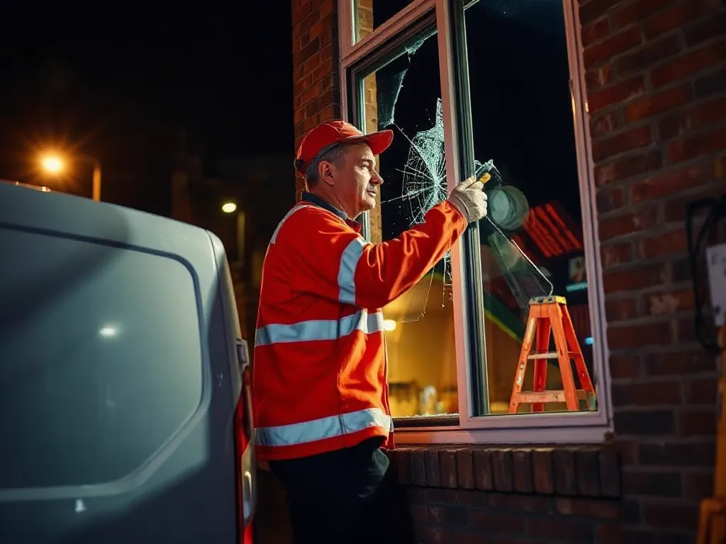 Travaux de vitrerie — intervention type dans le secteur