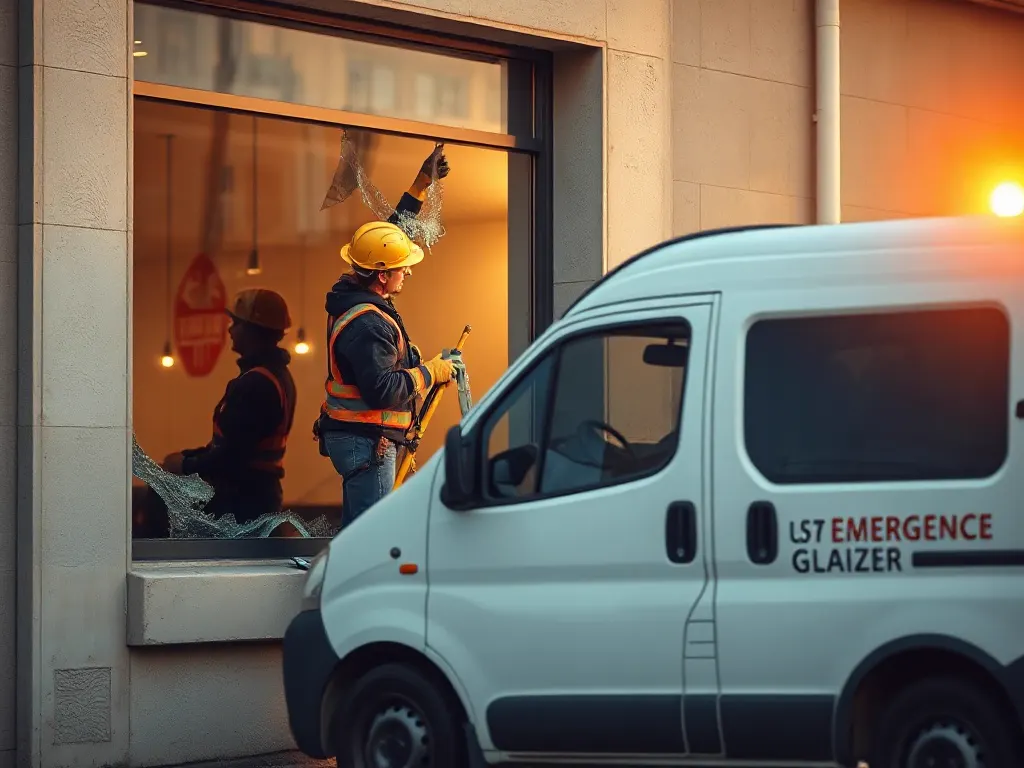 Travaux de vitrerie — intervention type dans le secteur