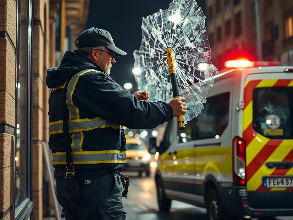Travaux de vitrerie — intervention type dans le secteur