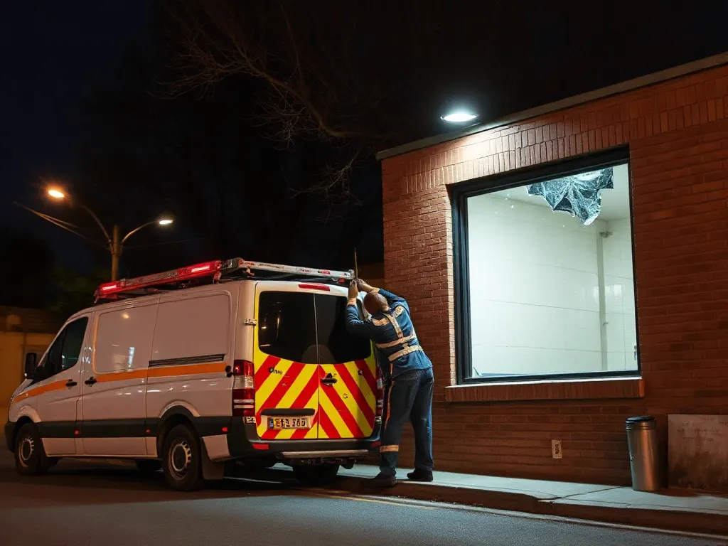 Travaux de vitrerie — intervention type dans le secteur