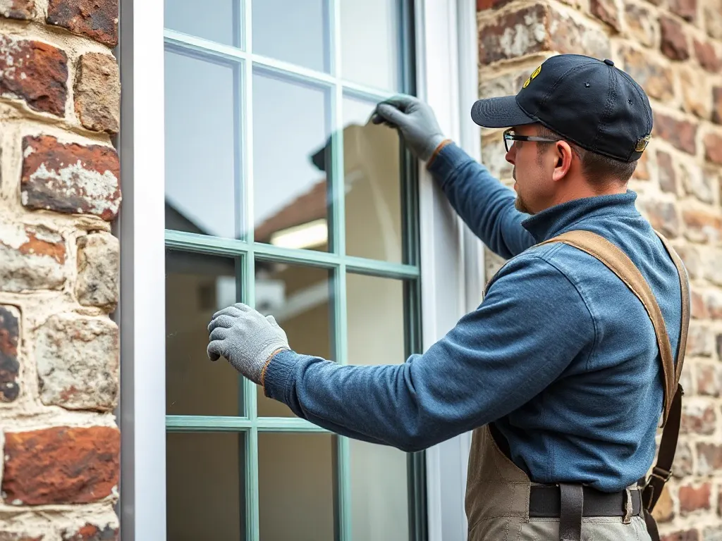 Travaux de vitrerie — intervention type dans le secteur