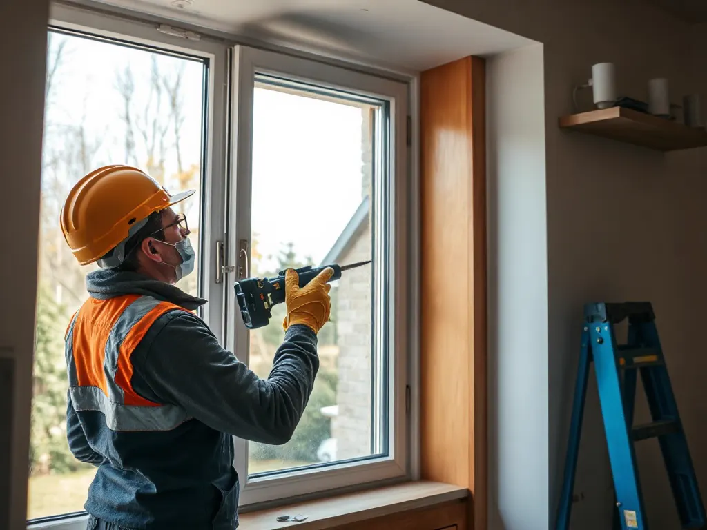 Travaux de vitrerie — intervention type dans le secteur