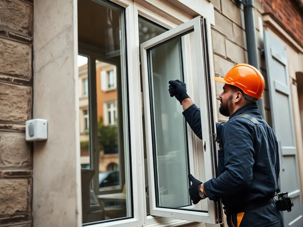 Travaux de vitrerie — intervention type dans le secteur