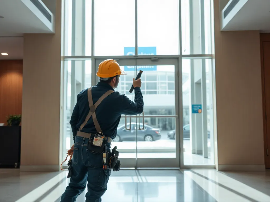 Travaux de vitrerie — intervention type dans le secteur