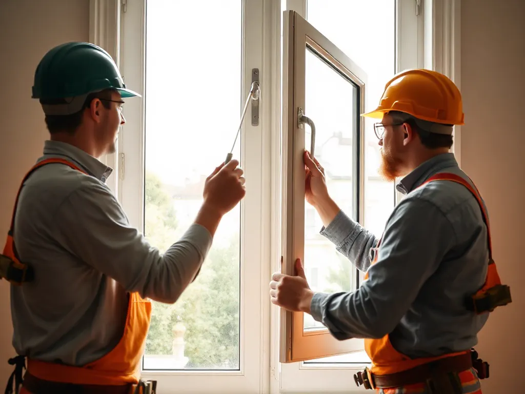Travaux de vitrerie — intervention type dans le secteur