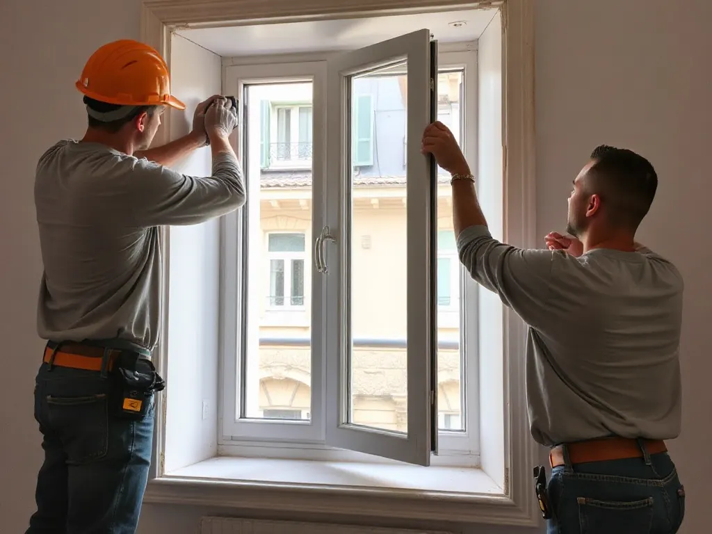 Travaux de vitrerie — intervention type dans le secteur