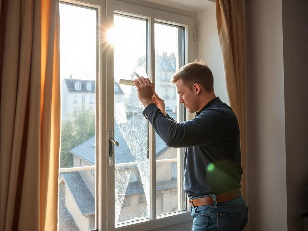 Travaux de vitrerie — intervention type dans le secteur