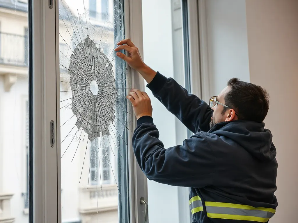 Intervention de vitrerie dans la commune (12000)