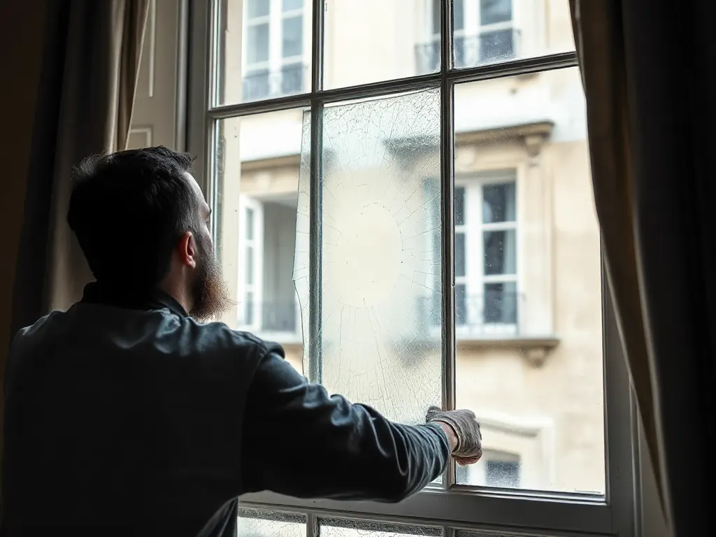 Intervention de vitrerie dans la commune (35510)