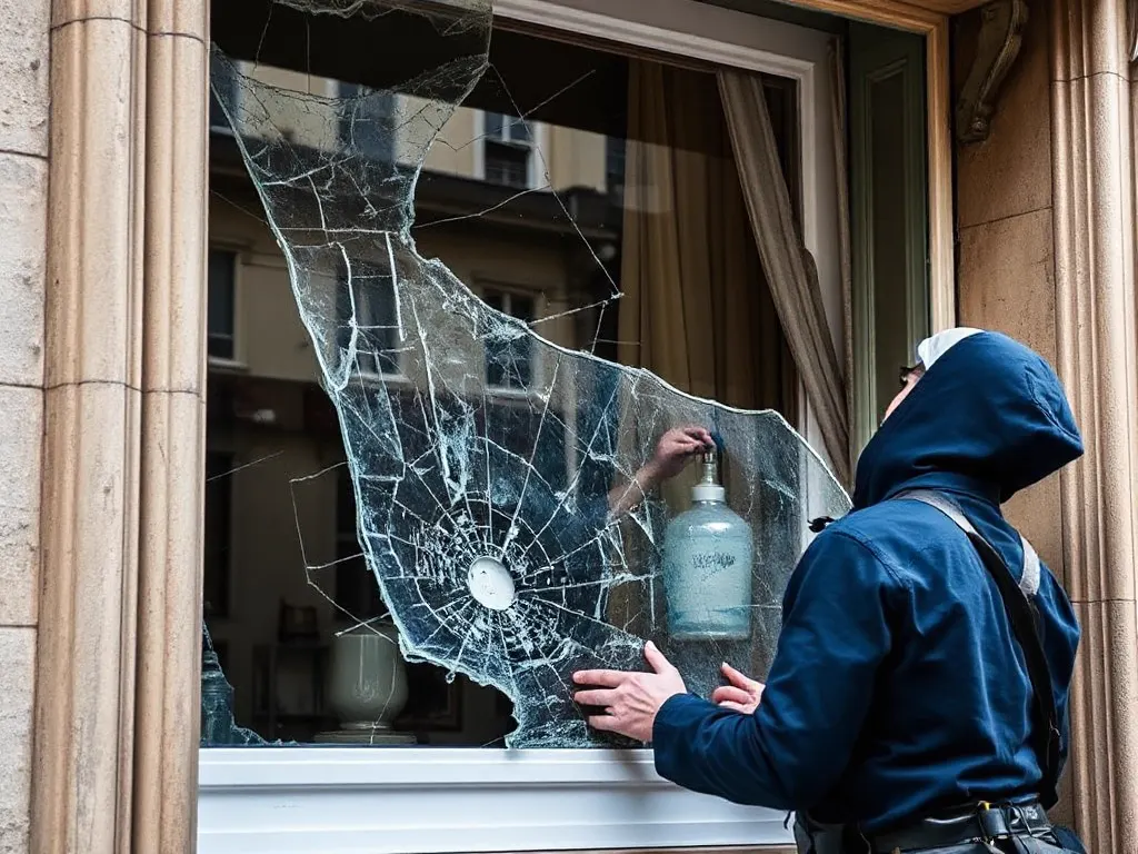 Intervention de vitrerie dans la commune (54840)