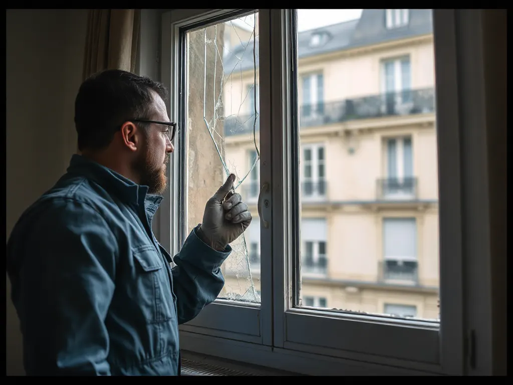 Intervention de vitrerie dans la commune (90100)