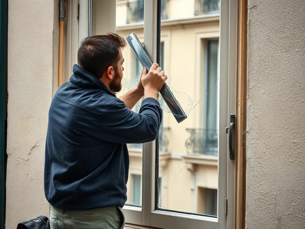 Intervention de vitrerie dans la commune (81100)