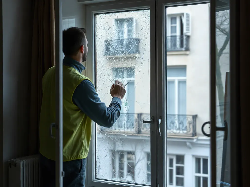 Intervention de vitrerie dans la commune (01100)