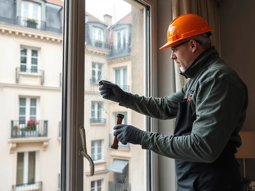 Intervention de vitrerie dans la commune (54400)