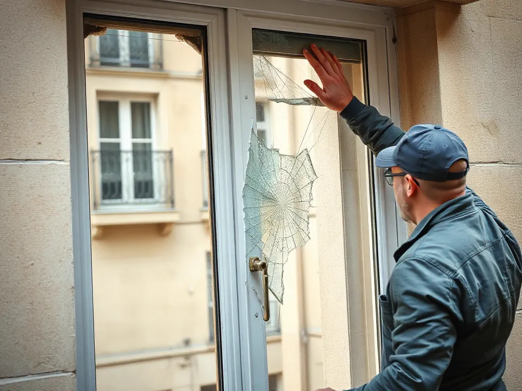 Intervention de vitrerie dans la commune (45770)