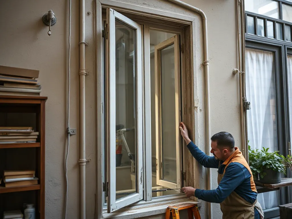 Travaux de vitrerie — intervention type dans le secteur