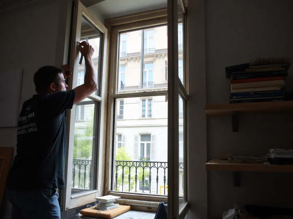 Intervention de vitrerie dans la commune (37700)