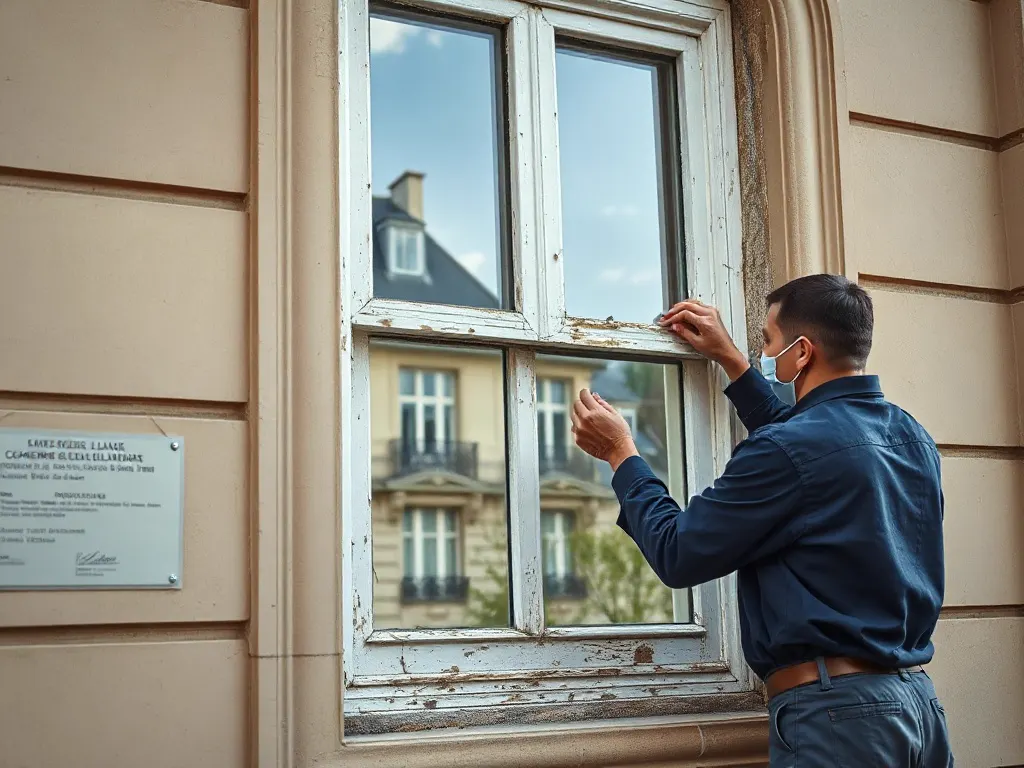 Travaux de vitrerie — intervention type dans le secteur