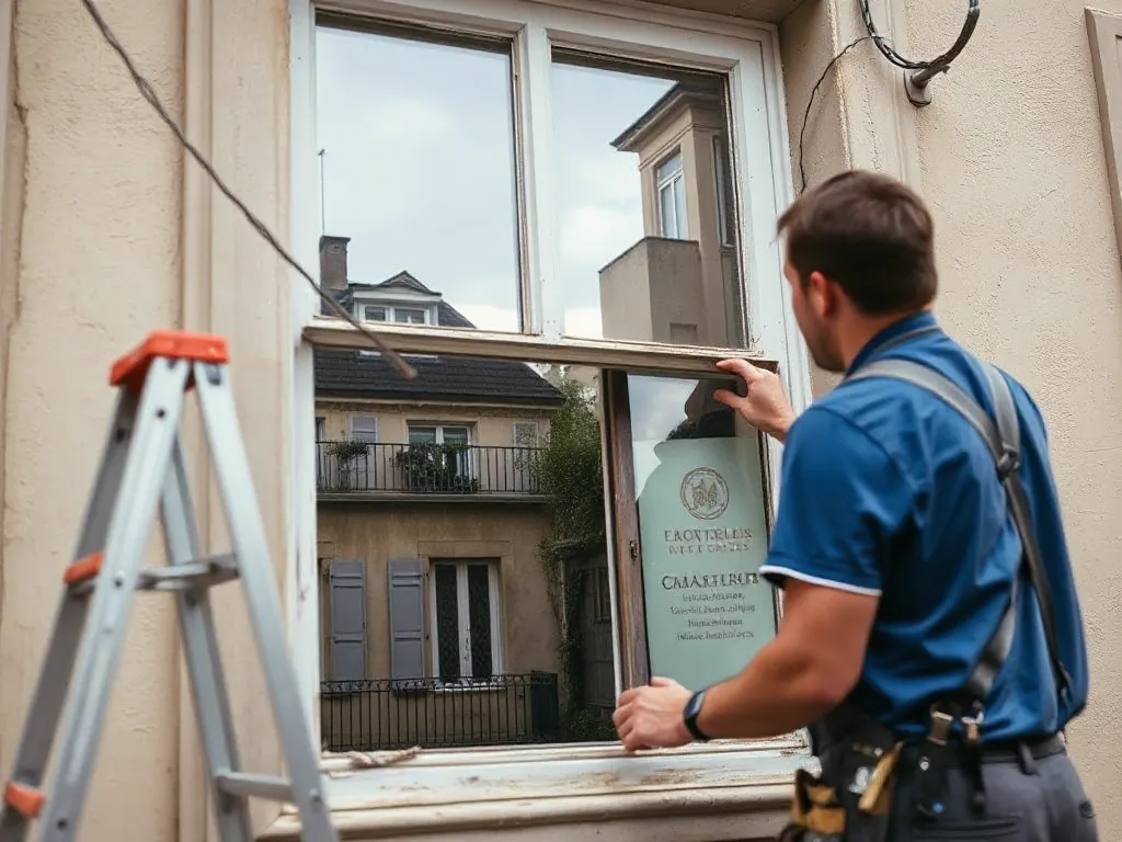 Intervention de vitrerie dans la commune (83170)