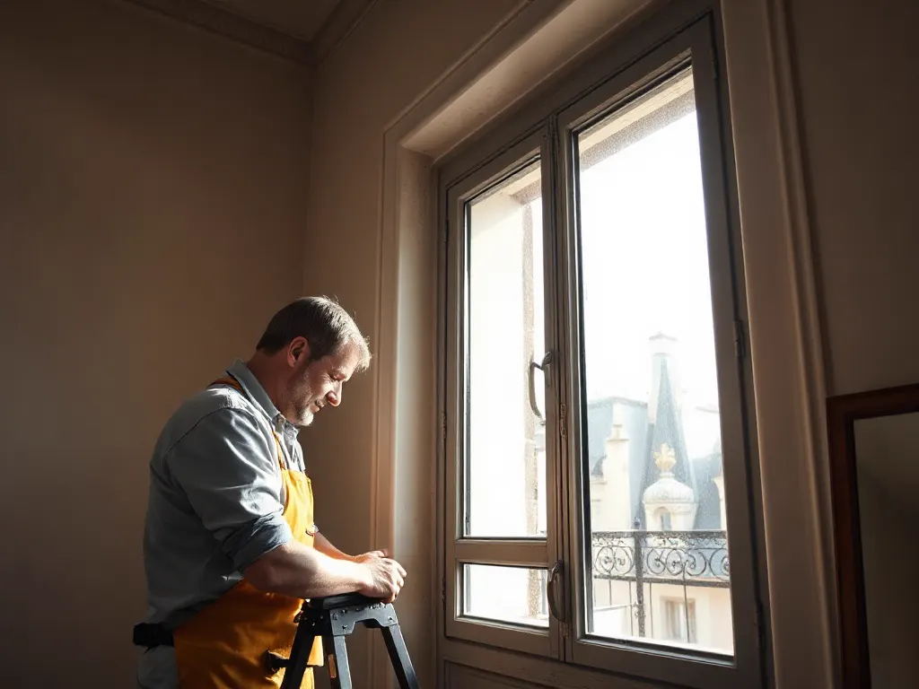 Travaux de vitrerie — intervention type dans le secteur