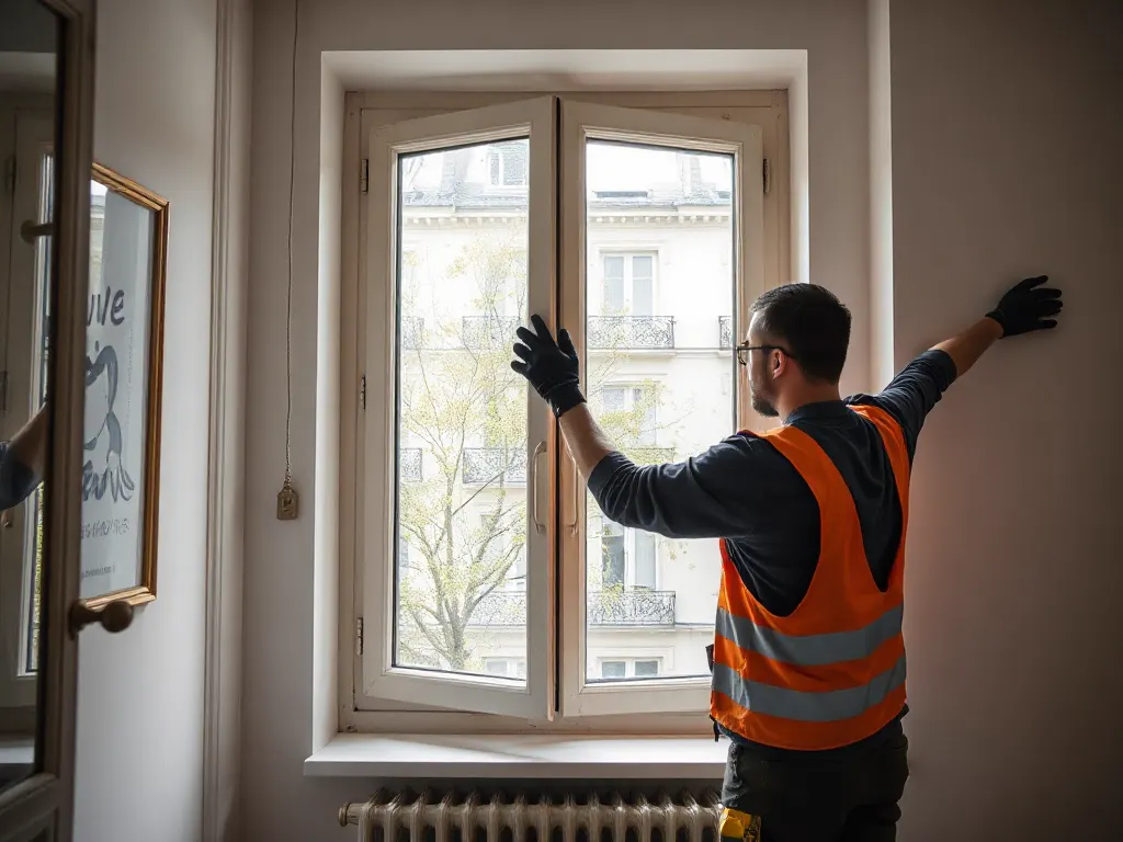 Travaux de vitrerie — intervention type dans le secteur
