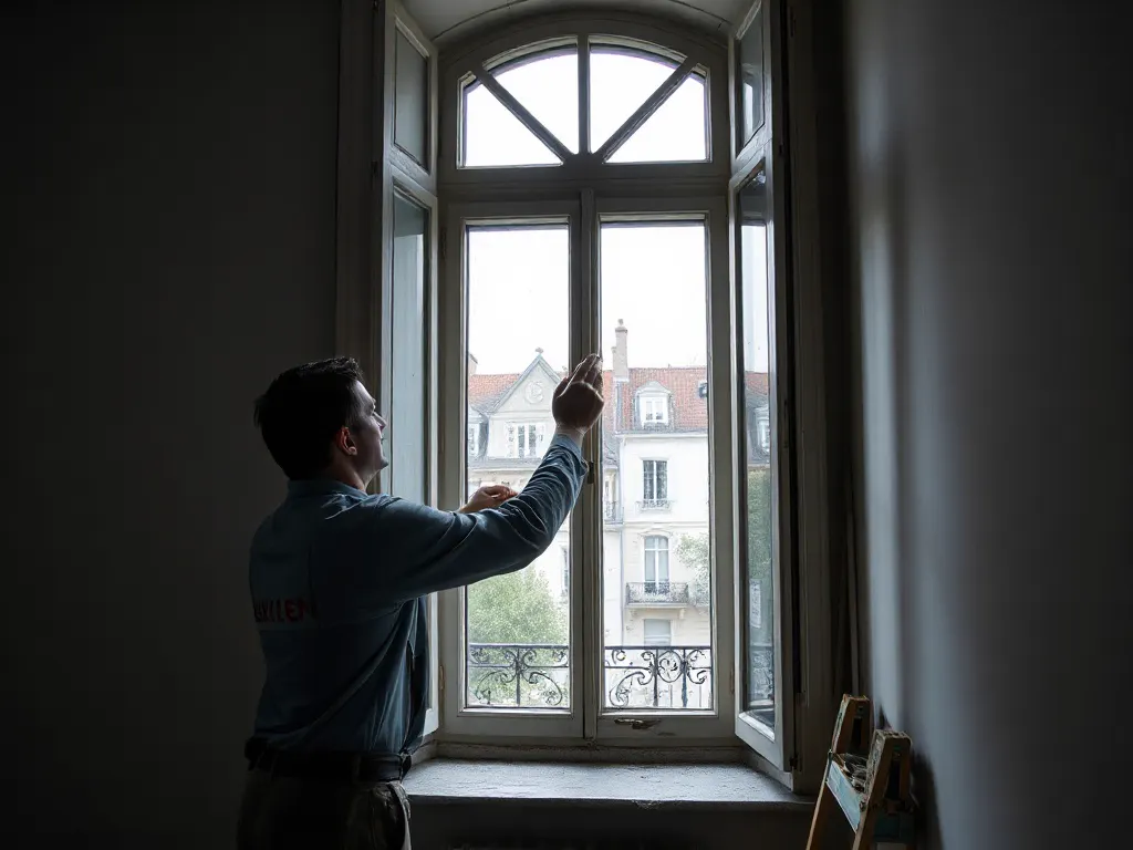 Travaux de vitrerie — intervention type dans le secteur