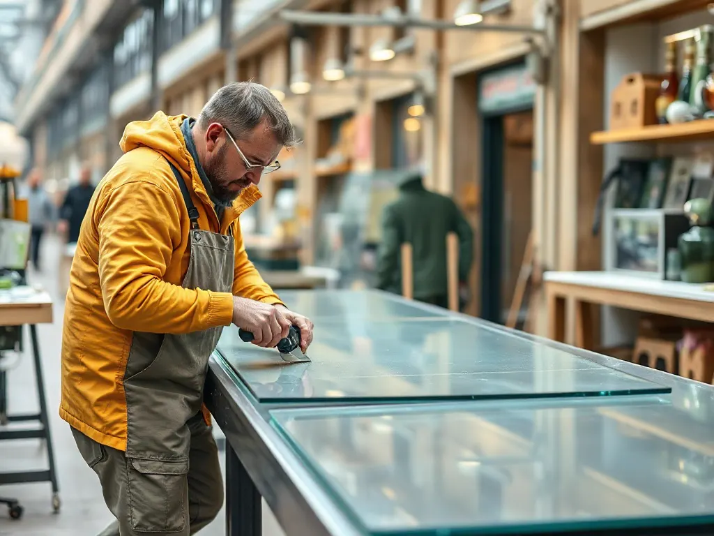Travaux de vitrerie — intervention type dans le secteur