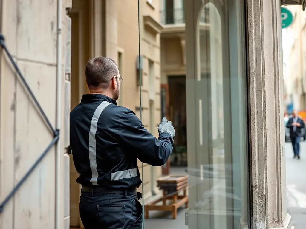 Intervention de vitrerie dans la commune (67600)