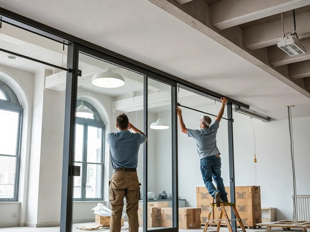 Travaux de vitrerie — intervention type dans le secteur