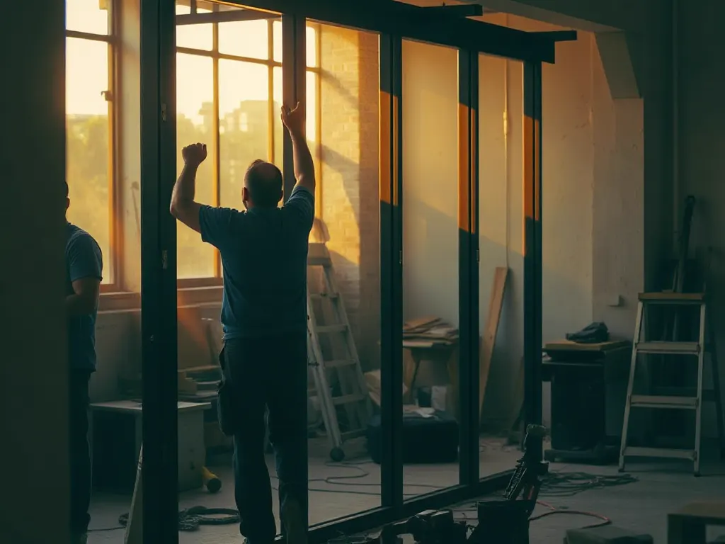 Travaux de vitrerie — intervention type dans le secteur