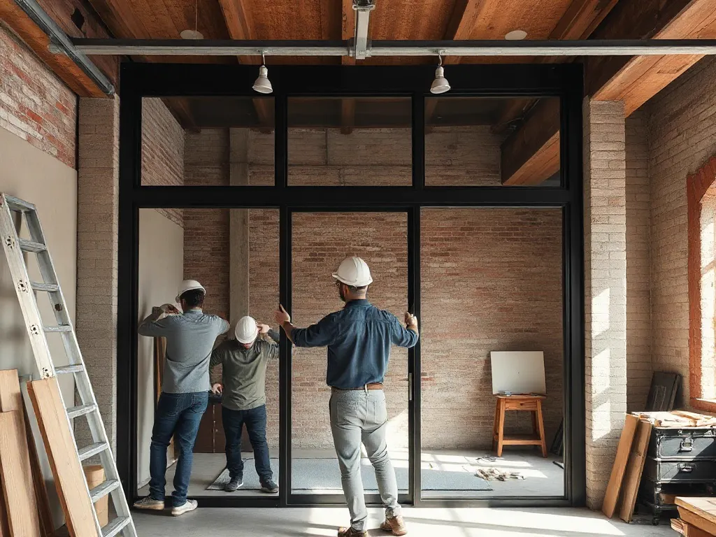 Travaux de vitrerie — intervention type dans le secteur
