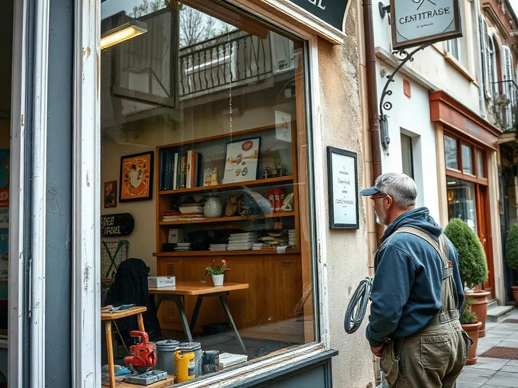 Travaux de vitrerie — intervention type dans le secteur