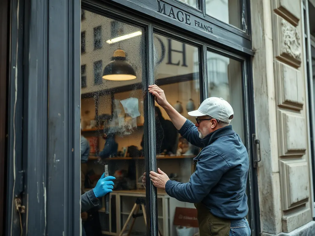 Travaux de vitrerie — intervention type dans le secteur