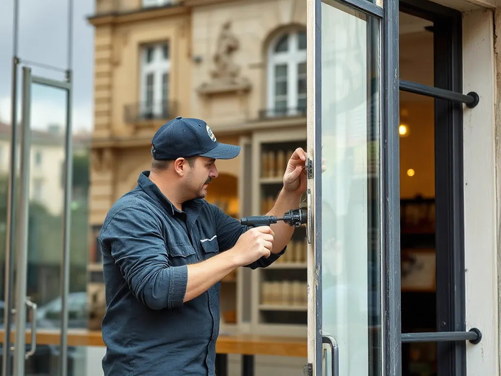 Travaux de vitrerie — intervention type dans le secteur